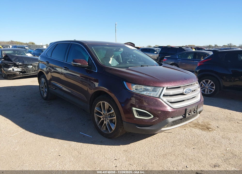 2018 FORD EDGE TITANIUM VIN: 2FMPK3K95JBC19988