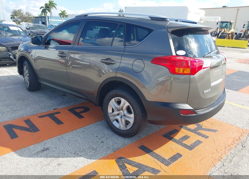 2013 TOYOTA RAV4 LE VIN: 2T3ZFREV8DW044814