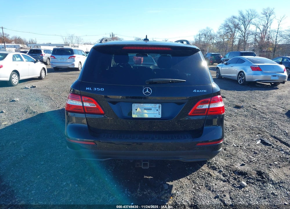 2013 MERCEDES-BENZ ML 350 4MATIC VIN: 4JGDA5HB0DA117672