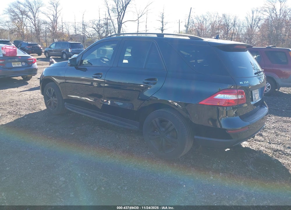 2013 MERCEDES-BENZ ML 350 4MATIC VIN: 4JGDA5HB0DA117672