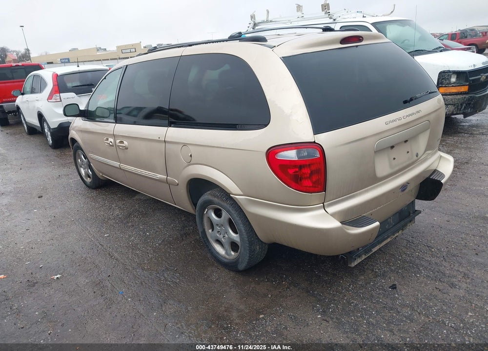 2001 DODGE GRAND CARAVAN ES VIN: 2B8GP54L11R117505