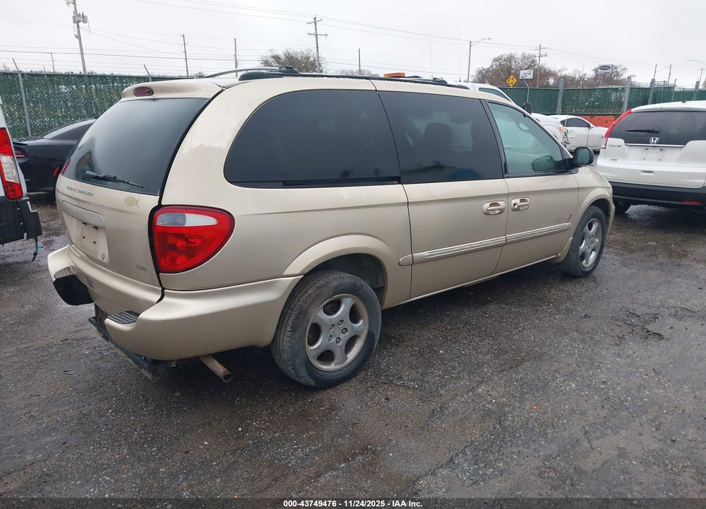 2001 DODGE GRAND CARAVAN ES VIN: 2B8GP54L11R117505