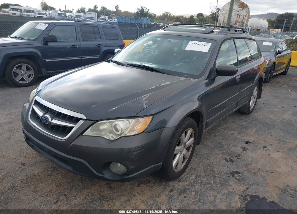 2008 SUBARU OUTBACK 2.5I LIMITED/2.5I LIMITED L.L. BEAN EDITION VIN: 4S4BP62C487343343