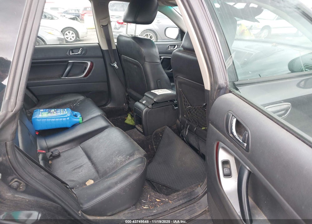 2008 SUBARU OUTBACK 2.5I LIMITED/2.5I LIMITED L.L. BEAN EDITION VIN: 4S4BP62C487343343