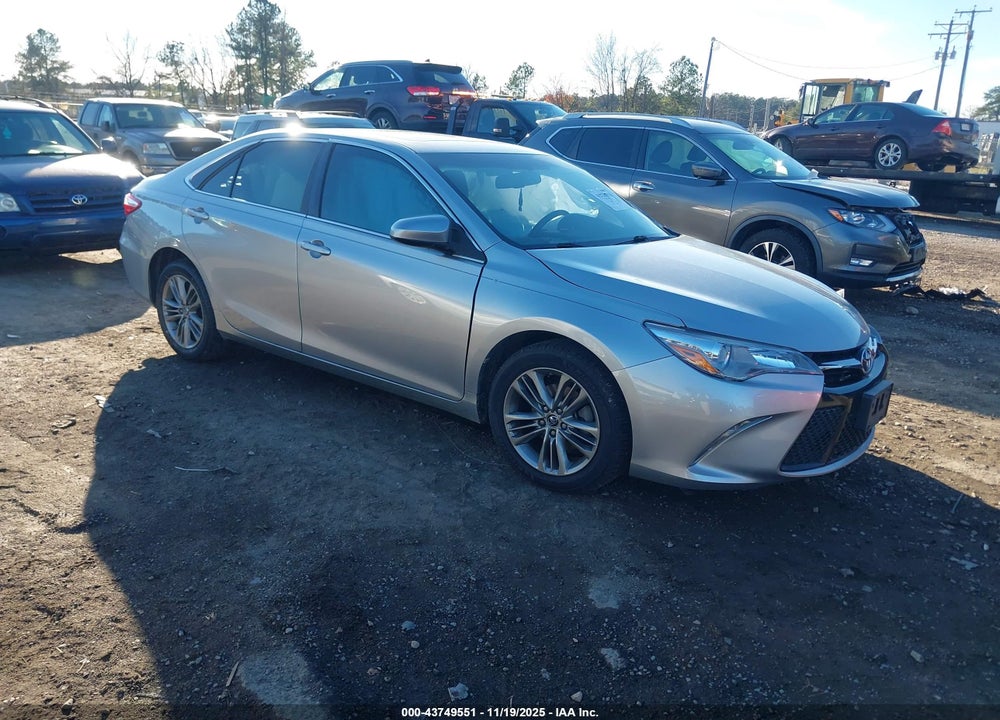 2016 TOYOTA CAMRY SE VIN: 4T1BF1FKXGU117394