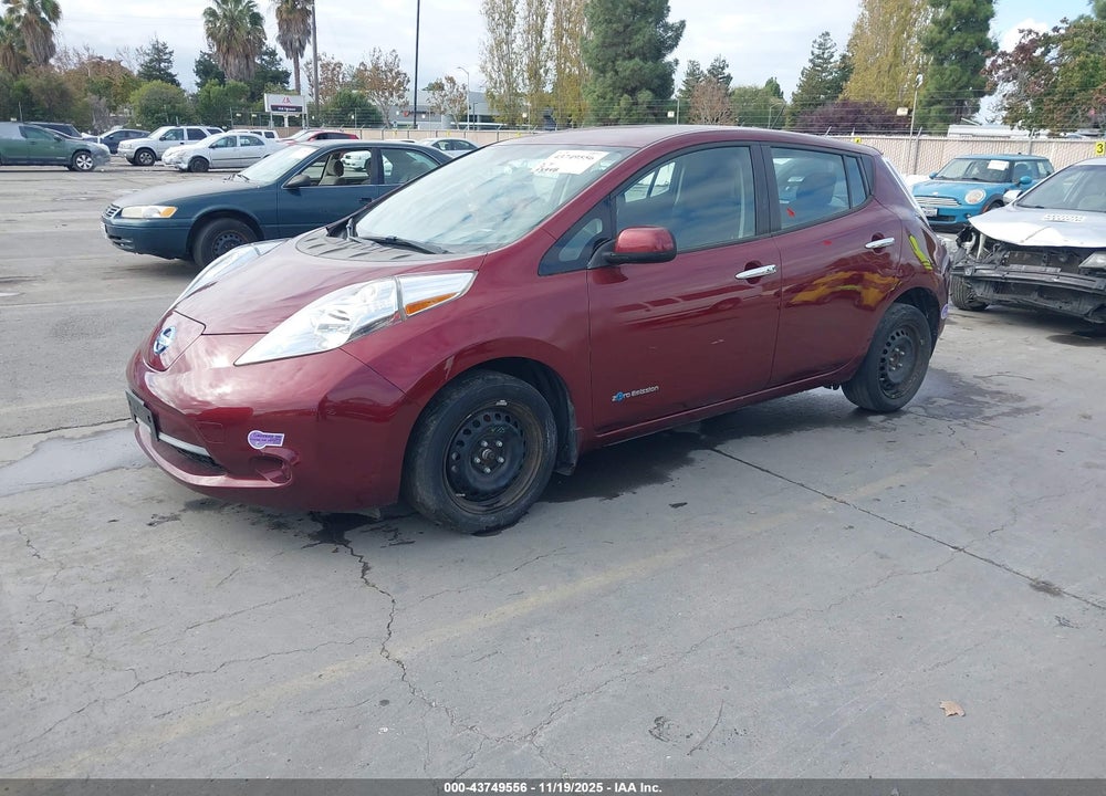 2017 NISSAN LEAF S VIN: 1N4BZ0CP3HC310747