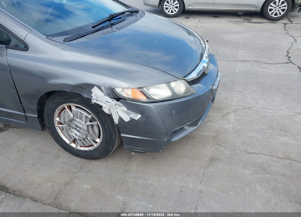 2009 HONDA CIVIC HYBRID VIN: JHMFA36239S017697