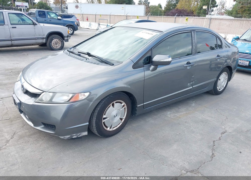 2009 HONDA CIVIC HYBRID VIN: JHMFA36239S017697