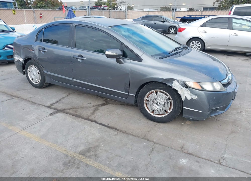 2009 HONDA CIVIC HYBRID VIN: JHMFA36239S017697