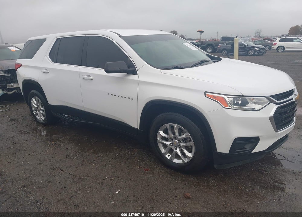 2021 CHEVROLET TRAVERSE FWD LS VIN: 1GNERFKW7MJ143468