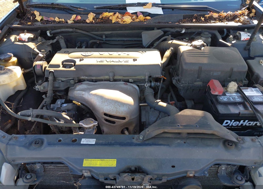 2004 TOYOTA CAMRY LE VIN: 4T1BE32K84U895404