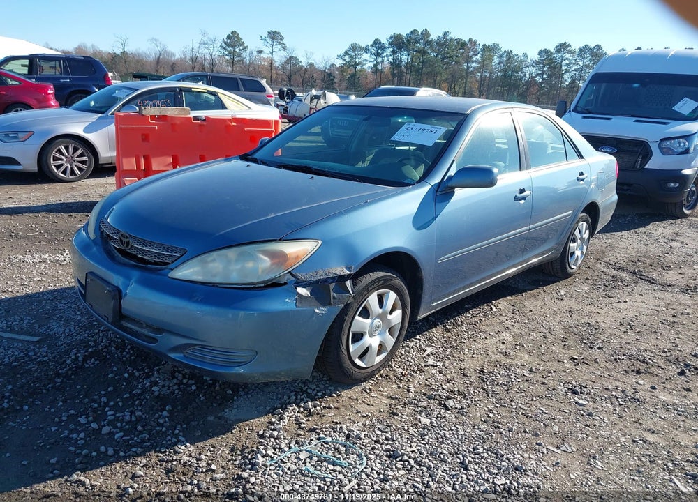2004 TOYOTA CAMRY LE VIN: 4T1BE32K84U895404