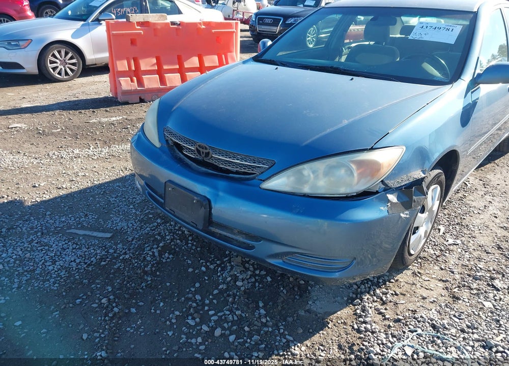 2004 TOYOTA CAMRY LE VIN: 4T1BE32K84U895404