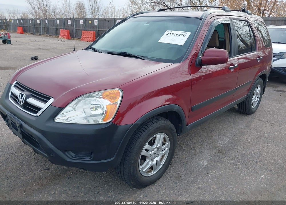 2004 HONDA CR-V EX VIN: SHSRD78824U253190