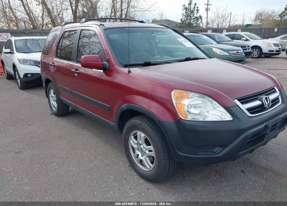 2004 HONDA CR-V EX VIN: SHSRD78824U253190