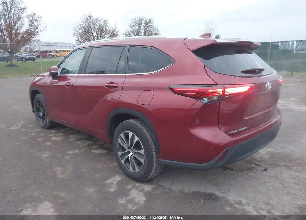 2023 TOYOTA HIGHLANDER XLE VIN: 5TDKDRAH0PS010878