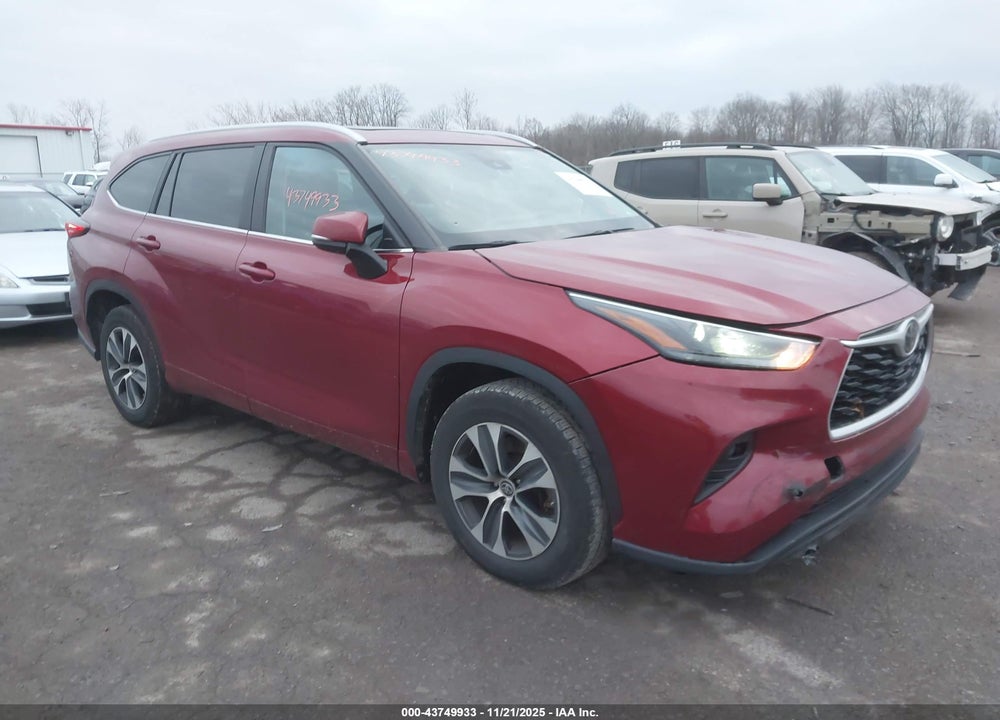2023 TOYOTA HIGHLANDER XLE VIN: 5TDKDRAH0PS010878