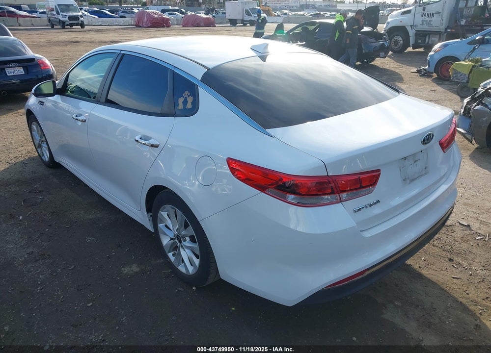 2016 KIA OPTIMA LX VIN: 5XXGT4L35GG083713