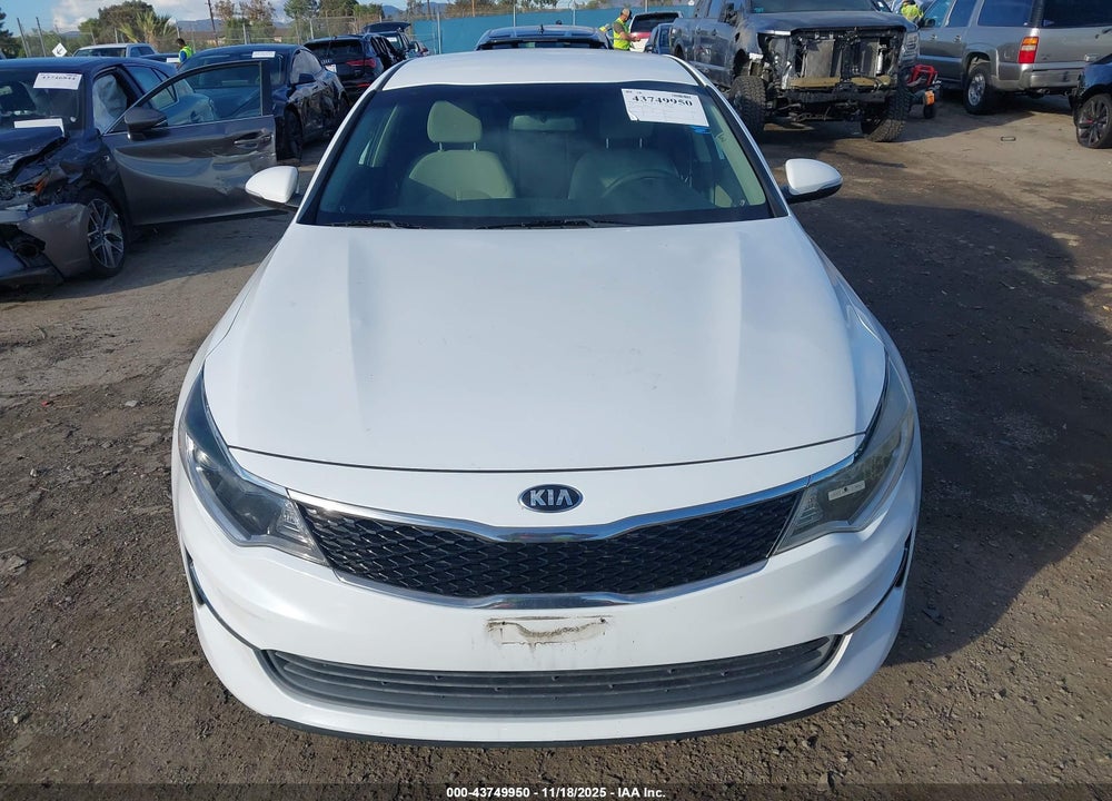2016 KIA OPTIMA LX VIN: 5XXGT4L35GG083713