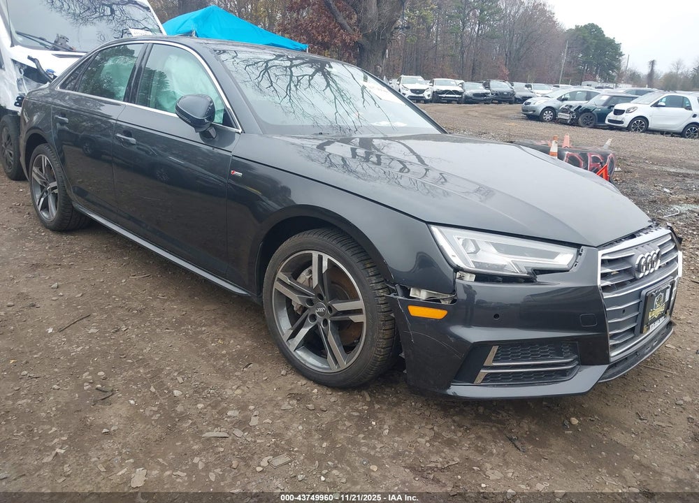 2017 AUDI A4 2.0T PREMIUM VIN: WAUENAF44HN021078