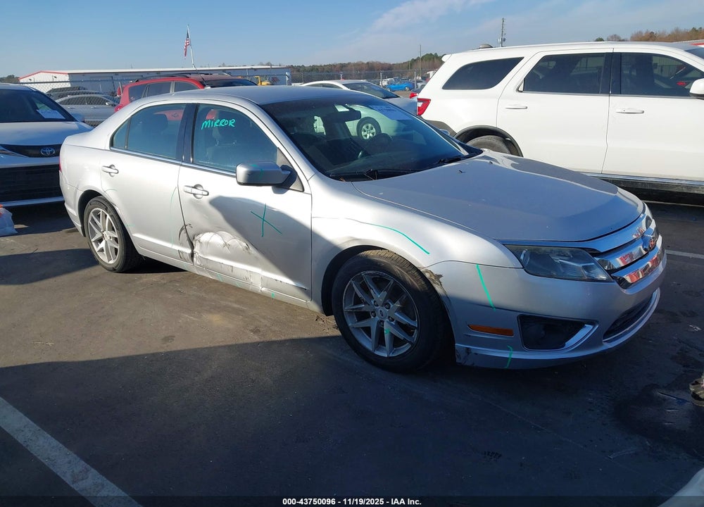 2012 FORD FUSION SEL VIN: 3FAHP0JA6CR219223