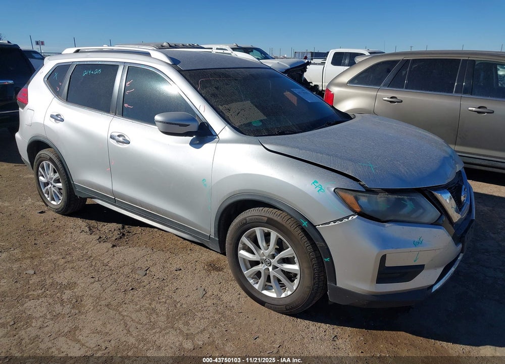 2017 NISSAN ROGUE SV VIN: KNMAT2MV3HP545836