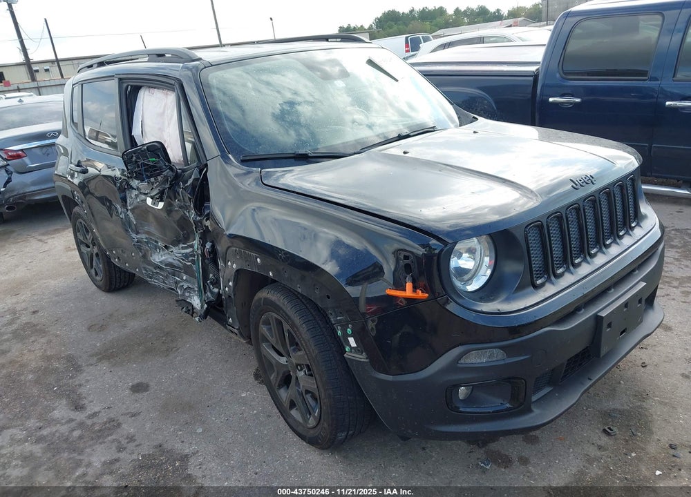 2018 JEEP RENEGADE ALTITUDE FWD VIN: ZACCJABB1JPJ52635