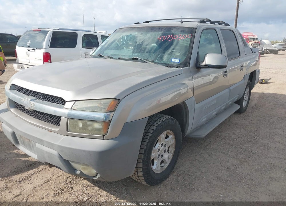 2002 CHEVROLET AVALANCHE 1500 VIN: 3GNEK13T52G291824