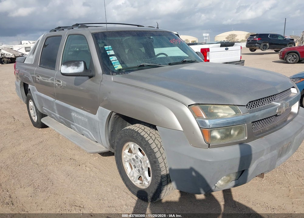 2002 CHEVROLET AVALANCHE 1500 VIN: 3GNEK13T52G291824