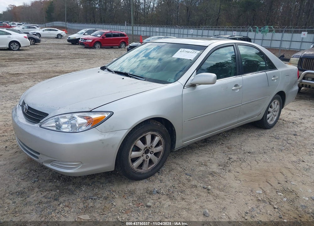 2002 TOYOTA CAMRY XLE VIN: 4T1BE32K12U043344