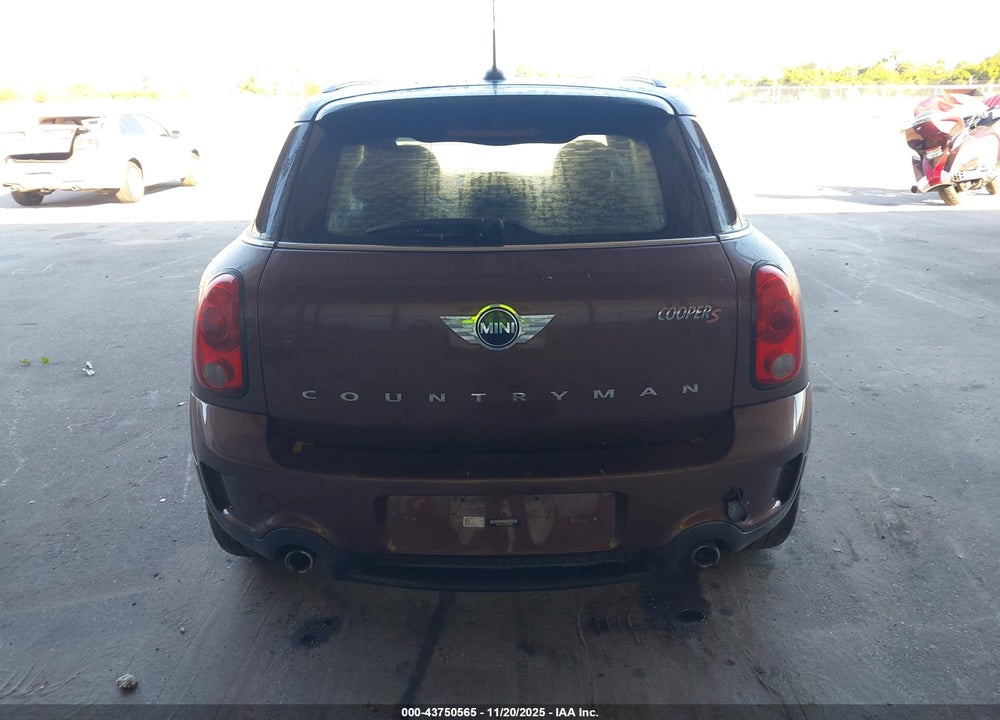 2016 MINI COUNTRYMAN COOPER S VIN: WMWZC3C52GWT07990