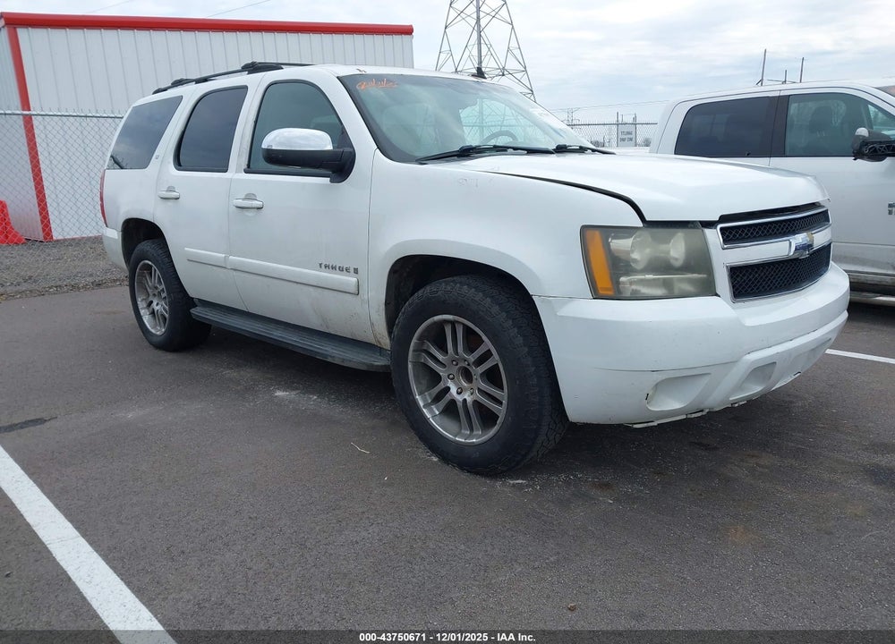 2007 CHEVROLET TAHOE LT VIN: 1GNFC13J37R144179