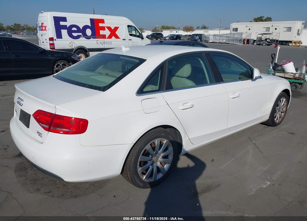 2009 AUDI A4 2.0T PREMIUM VIN: WAUSF78K79N031510