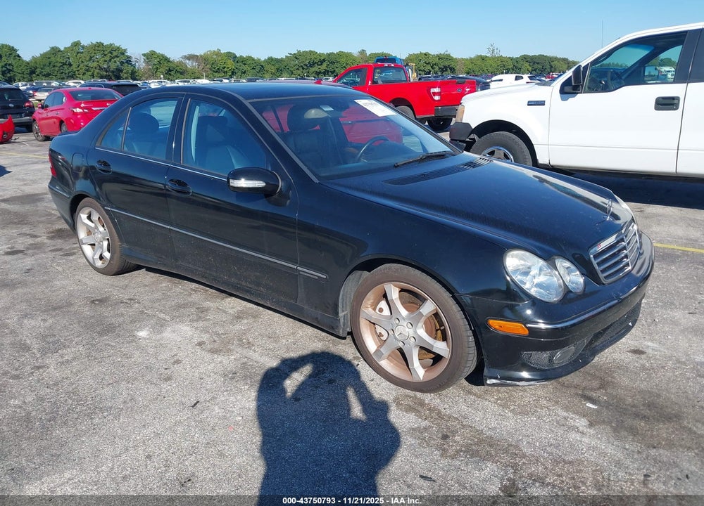 2007 MERCEDES-BENZ C 230 SPORT VIN: WDBRF52H17A938727