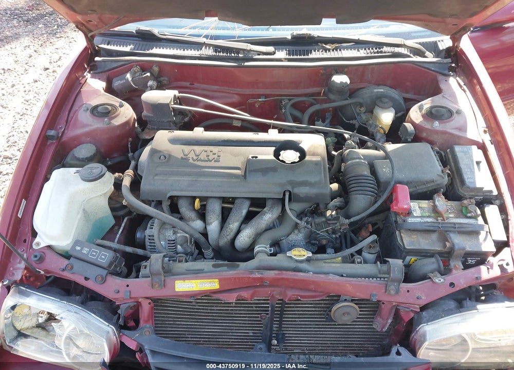 2002 TOYOTA COROLLA LE VIN: 2T1BR12E92C588745