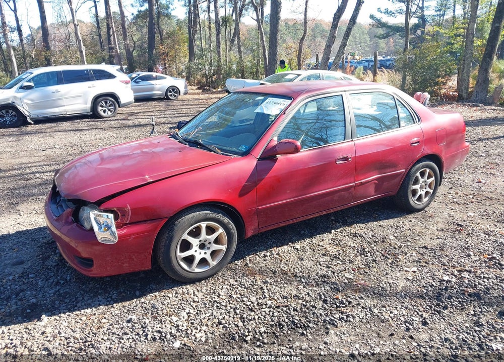 2002 TOYOTA COROLLA LE VIN: 2T1BR12E92C588745