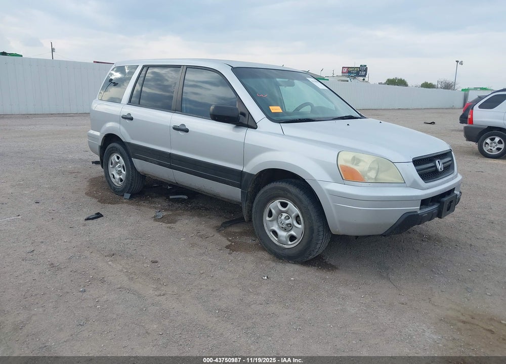 2003 HONDA PILOT LX VIN: 2HKYF18173H620713