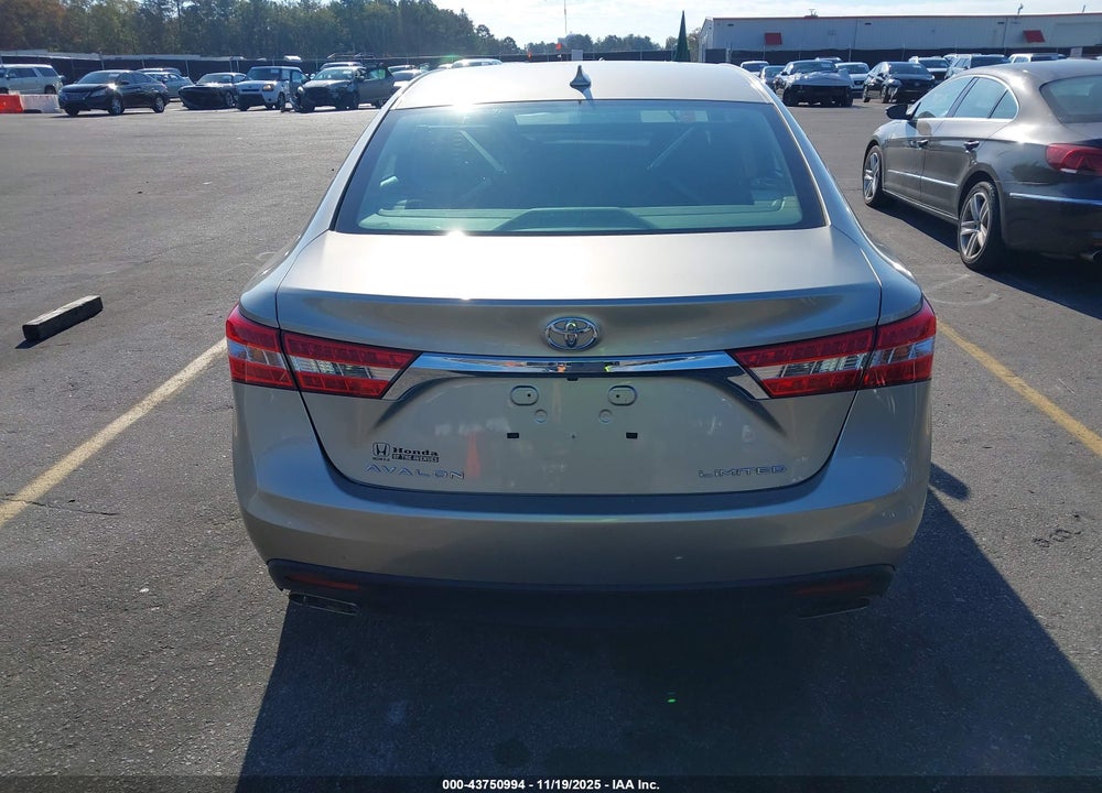 2013 TOYOTA AVALON VIN: 4T1BK1EB3DU051408