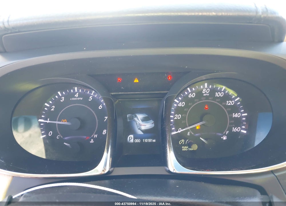 2013 TOYOTA AVALON VIN: 4T1BK1EB3DU051408