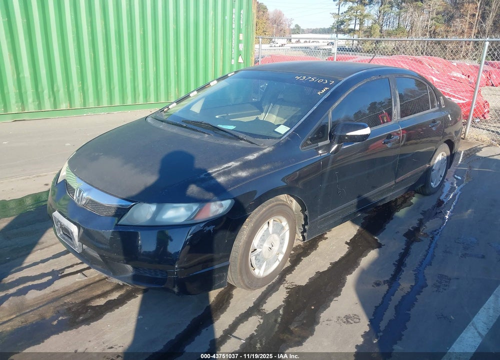 2009 HONDA CIVIC HYBRID VIN: JHMFA36219S009923