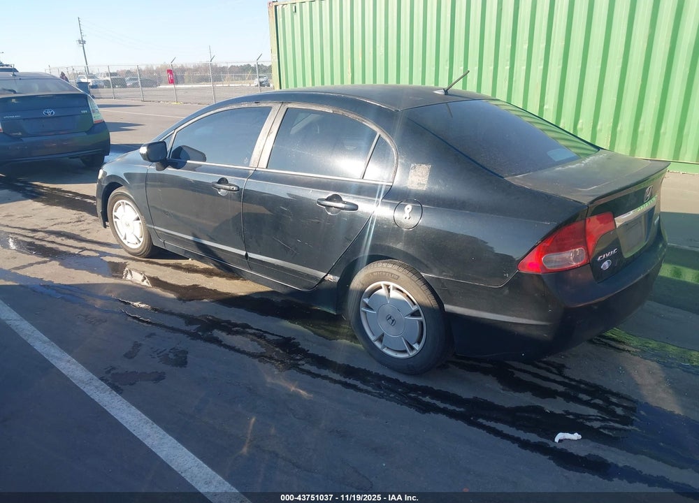 2009 HONDA CIVIC HYBRID VIN: JHMFA36219S009923