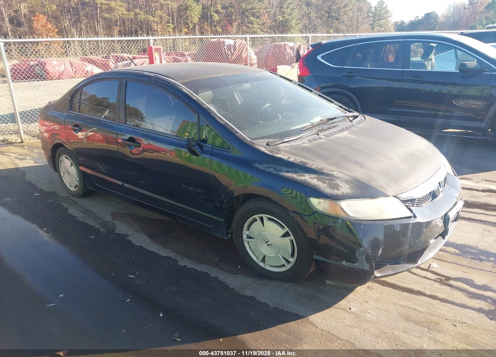 2009 HONDA CIVIC HYBRID VIN: JHMFA36219S009923