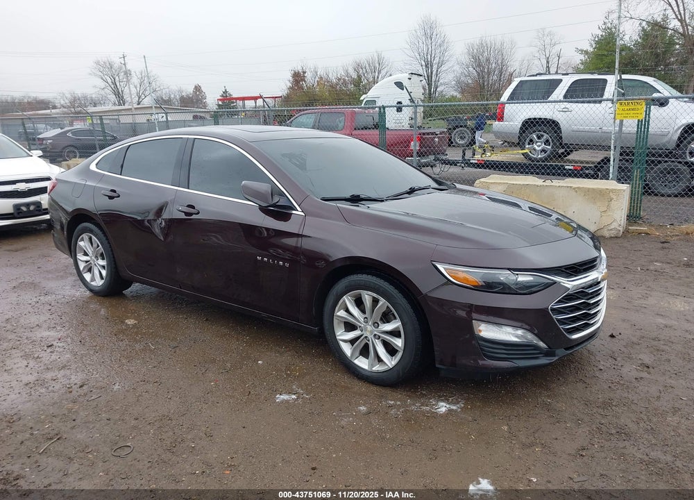 2021 CHEVROLET MALIBU FWD LT VIN: 1G1ZD5ST7MF077637