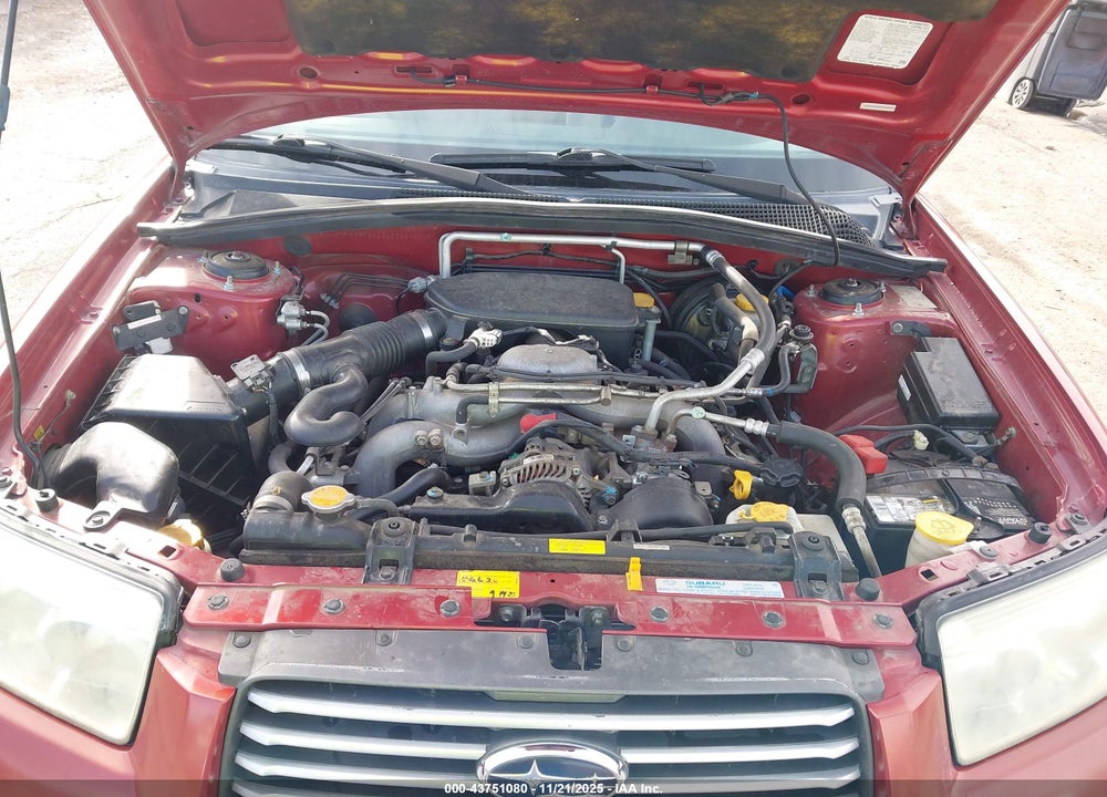 2007 SUBARU FORESTER 2.5X VIN: JF1SG63637G745968