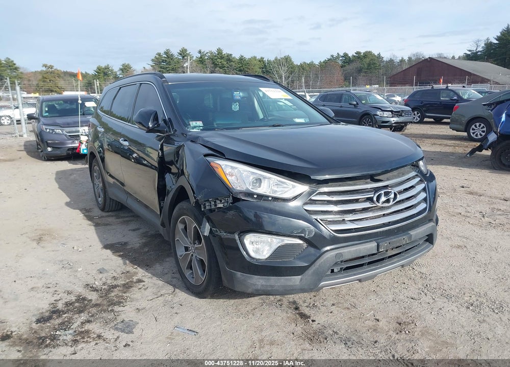 2014 HYUNDAI SANTA FE GLS VIN: KM8SM4HF0EU066914