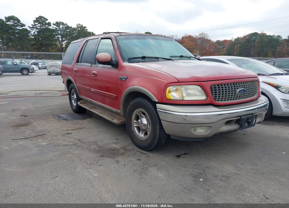 2000 FORD EXPEDITION EDDIE BAUER VIN: 1FMRU17L0YLB92088