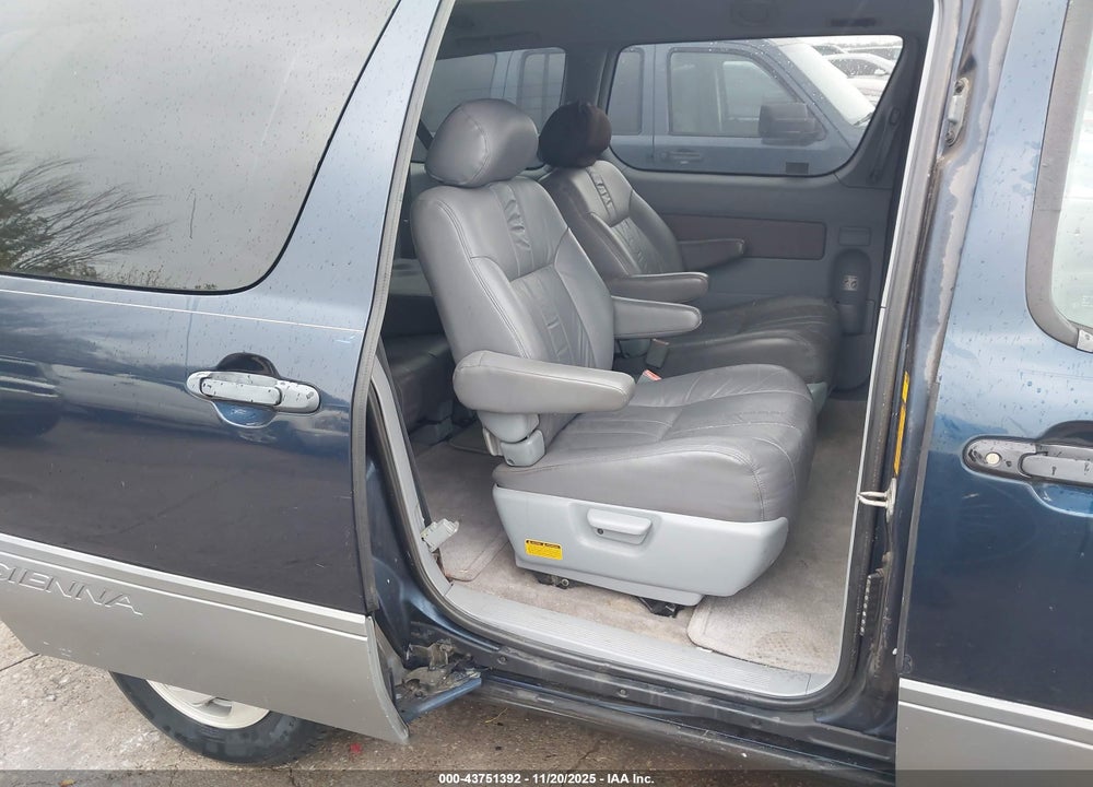 2001 TOYOTA SIENNA XLE VIN: 4T3ZF13C41U370303