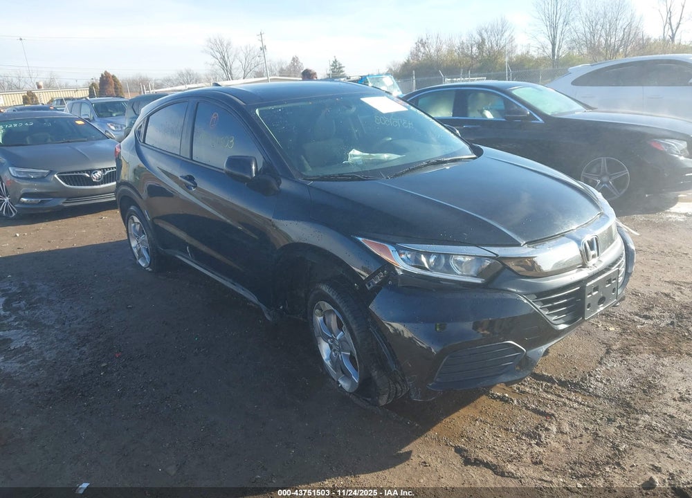 2019 HONDA HR-V LX VIN: 3CZRU6H34KG722996