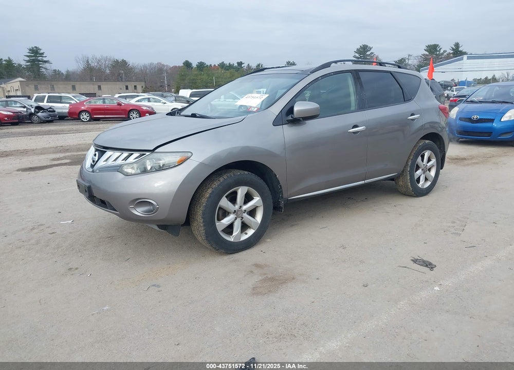 2010 NISSAN MURANO SL VIN: JN8AZ1MW7AW111646