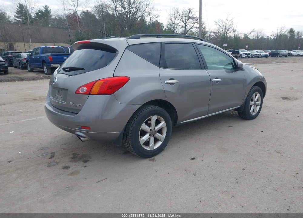 2010 NISSAN MURANO SL VIN: JN8AZ1MW7AW111646